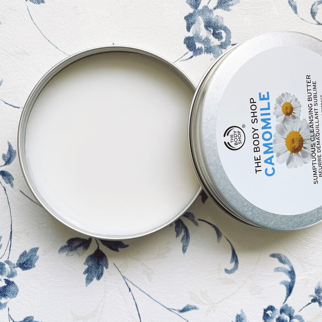 カモマイル サンプチュアス クレンジングバター/THE BODY SHOP/クレンジングバームを使ったクチコミ(2枚目)
