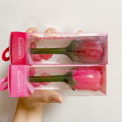 プロマンスリップカラーシャイン/LABIOTTE/口紅を使ったクチコミ(6枚目)