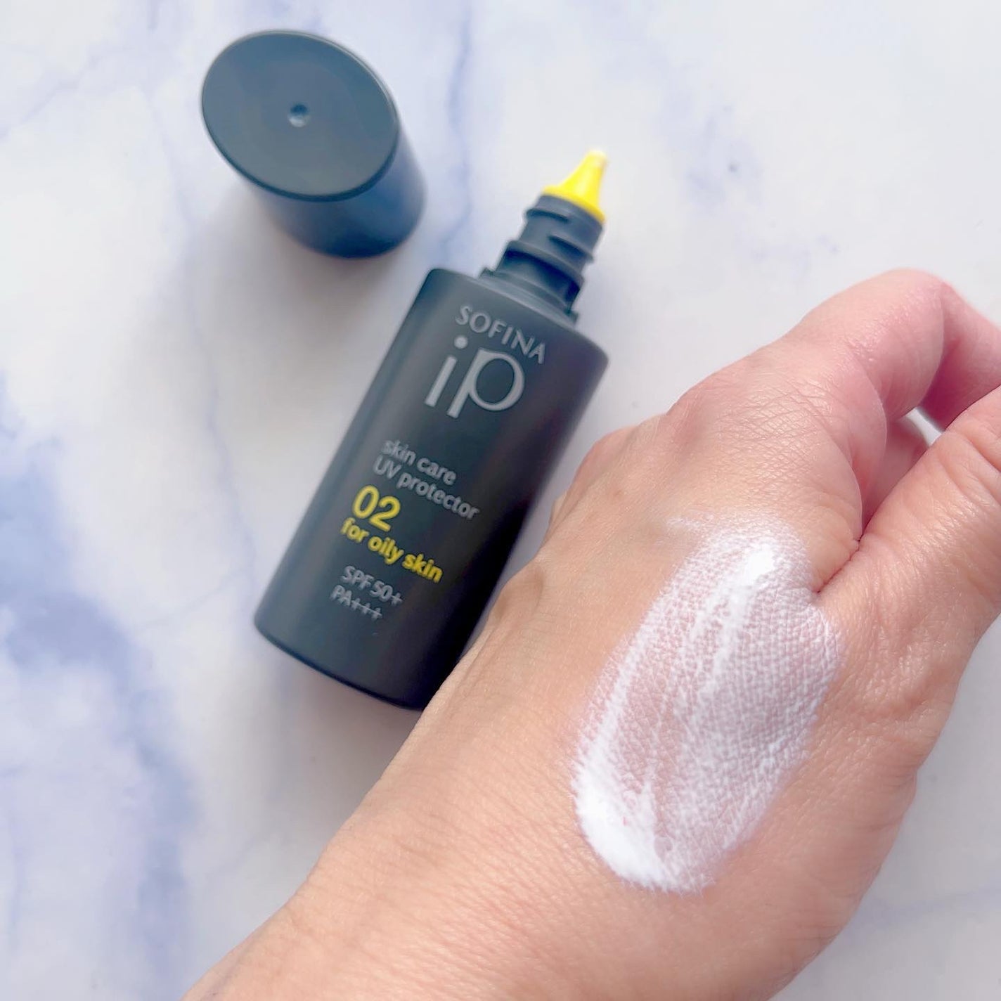 ソフィーナ iP スキンケアUV 02皮脂がでやすい肌環境/SOFINA iP/日焼け止めミルクを使ったクチコミ(3枚目)