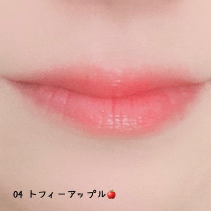 ゲットイットティントグレーズバーム/TONYMOLY/リップティントを使ったクチコミ(5枚目)