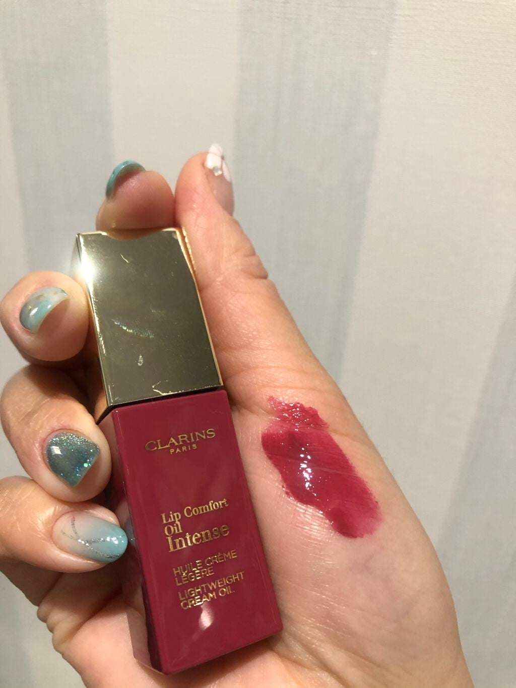 コンフォート リップオイル インテンス/CLARINS/リップグロスを使ったクチコミ(2枚目)