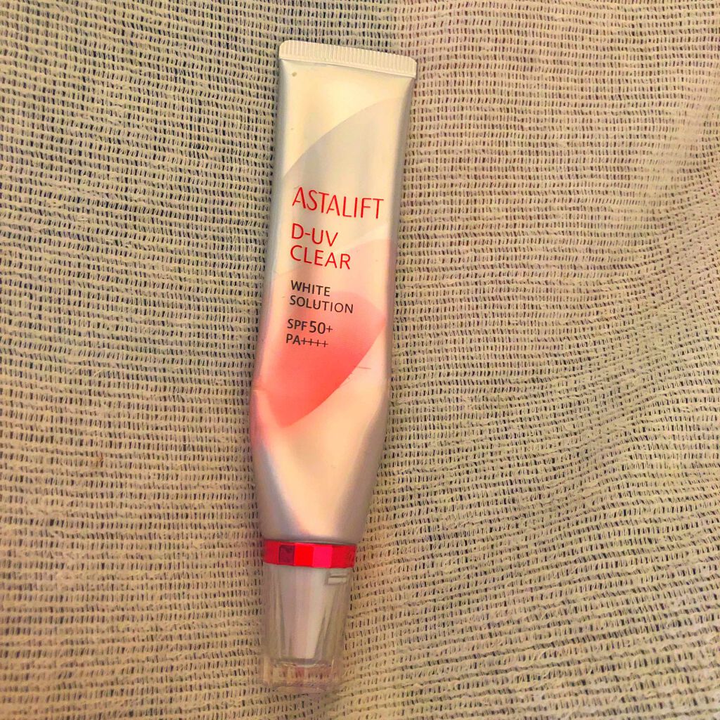 D-UVクリア ホワイトソリューション/アスタリフト/日焼け止めクリームを使ったクチコミ（1枚目）