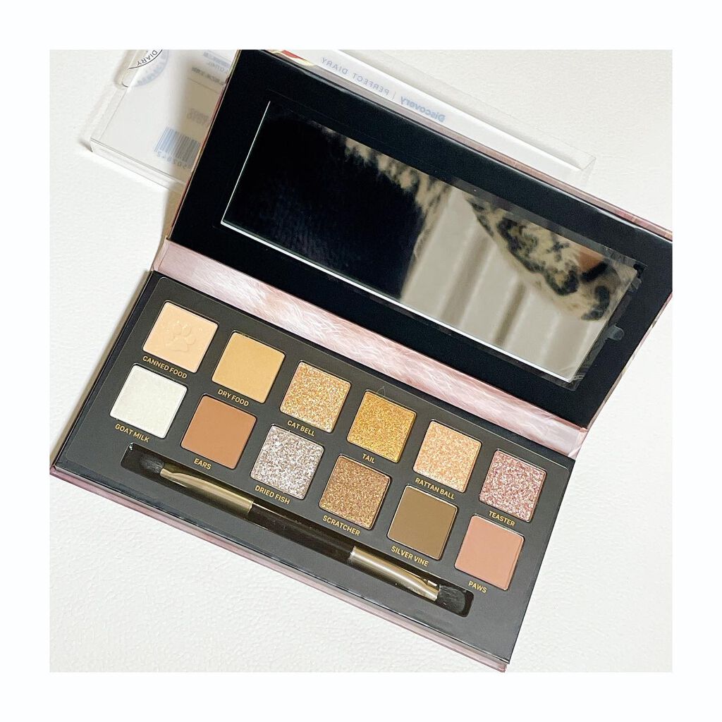 エクスプローラ12色 動物アイシャドウパレット/PERFECT DIARY/アイシャドウパレットを使ったクチコミ（2枚目）