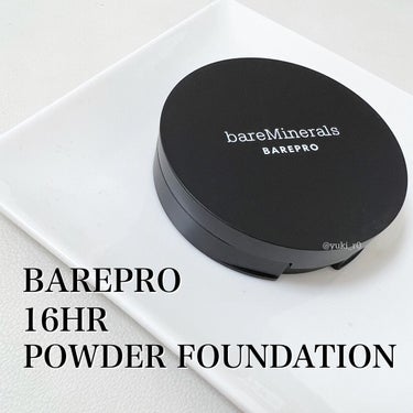 ベアプロ 16HR パウダー ファンデーション/bareMinerals/パウダーファンデーションを使ったクチコミ（1枚目）