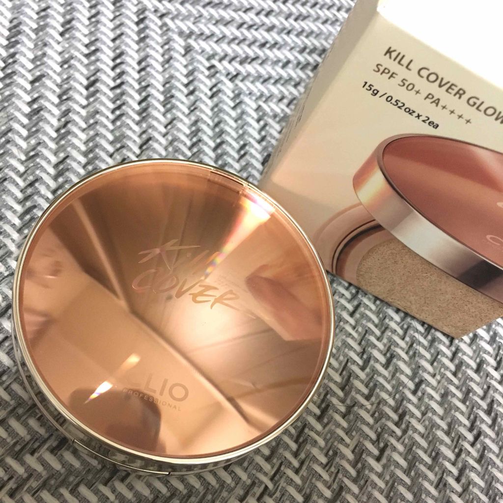 キル カバー グロウ クッション/CLIO/クッションファンデーションを使ったクチコミ(1枚目)