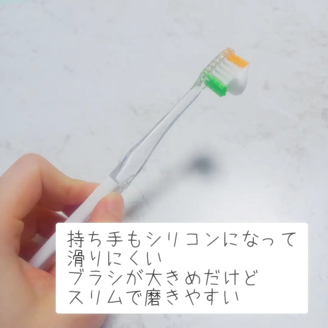 プログリップハブラシ　typeⅠ/エビス/歯ブラシを使ったクチコミ（3枚目）