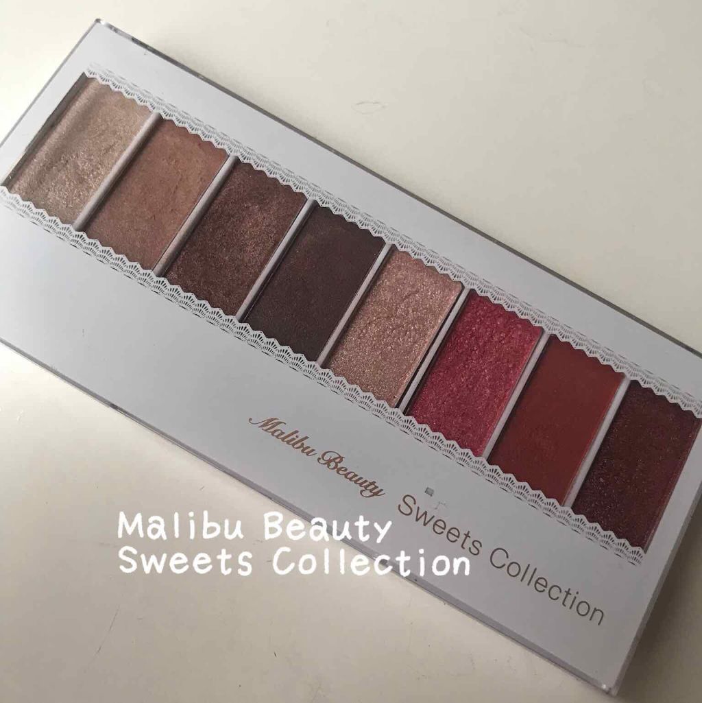 スイーツコレクション/マリブビューティー/アイシャドウパレットを使ったクチコミ(1枚目)