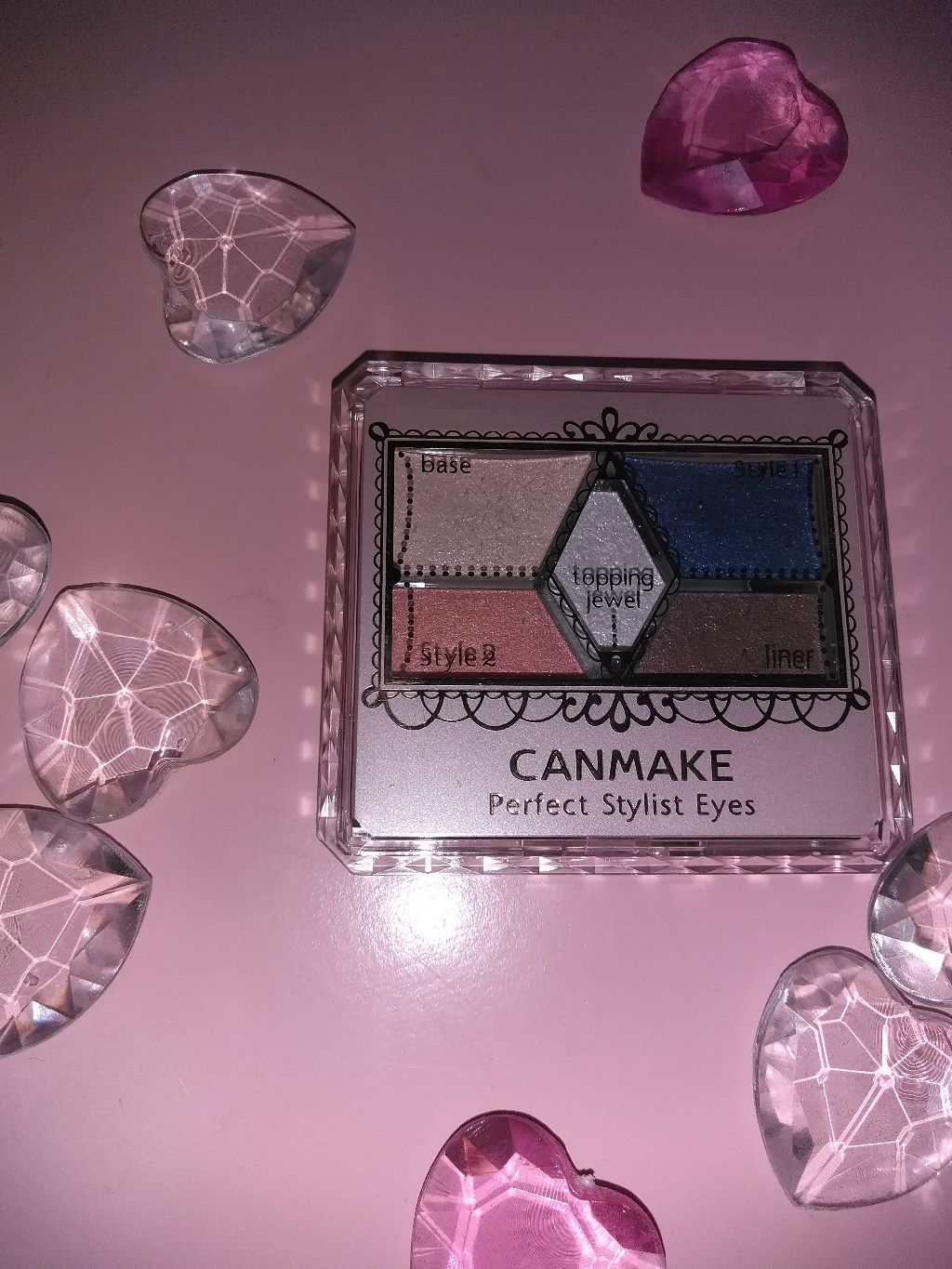 【旧品】パーフェクトスタイリストアイズ/キャンメイク/アイシャドウパレットを使ったクチコミ(2枚目)