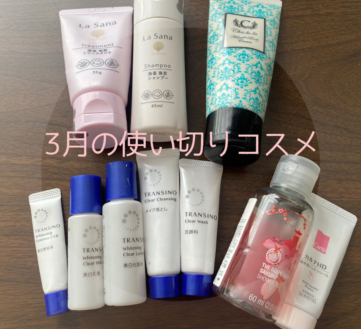 ヘアケア トラベルセット＜しっとりタイプ＞/ラサーナ/トライアルキットを使ったクチコミ（1枚目）