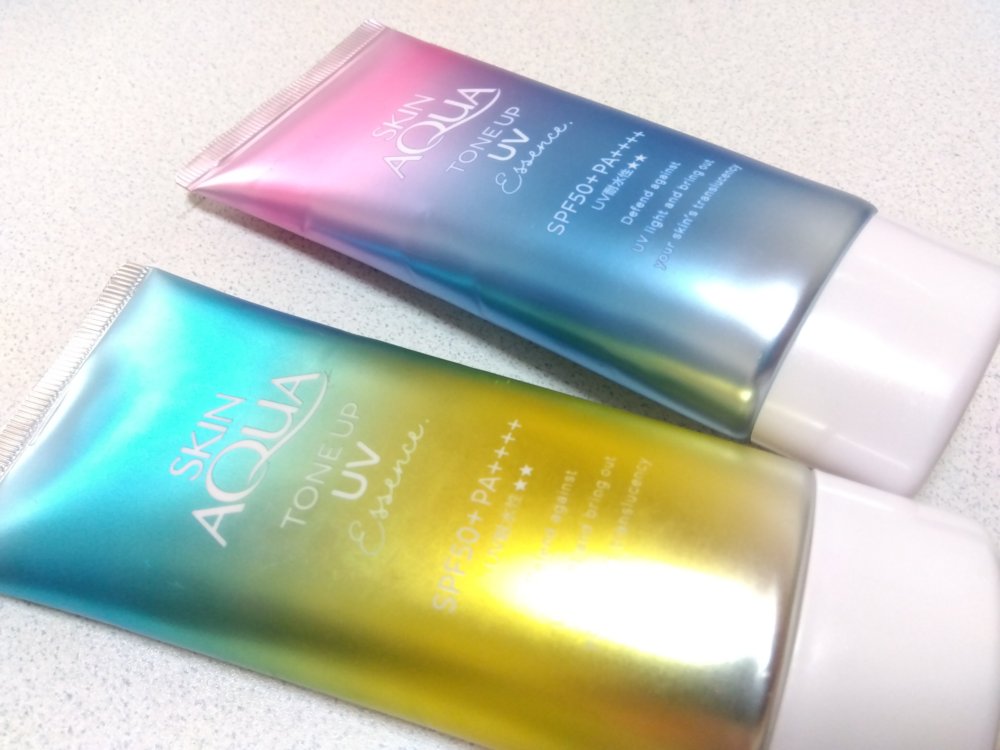 スキンアクア トーンアップUVエッセンス/スキンアクア/日焼け止めクリームを使ったクチコミ（1枚目）