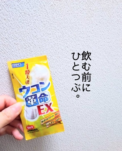 ウコン革命EX/ファンケル/健康サプリメントを使ったクチコミ(1枚目)
