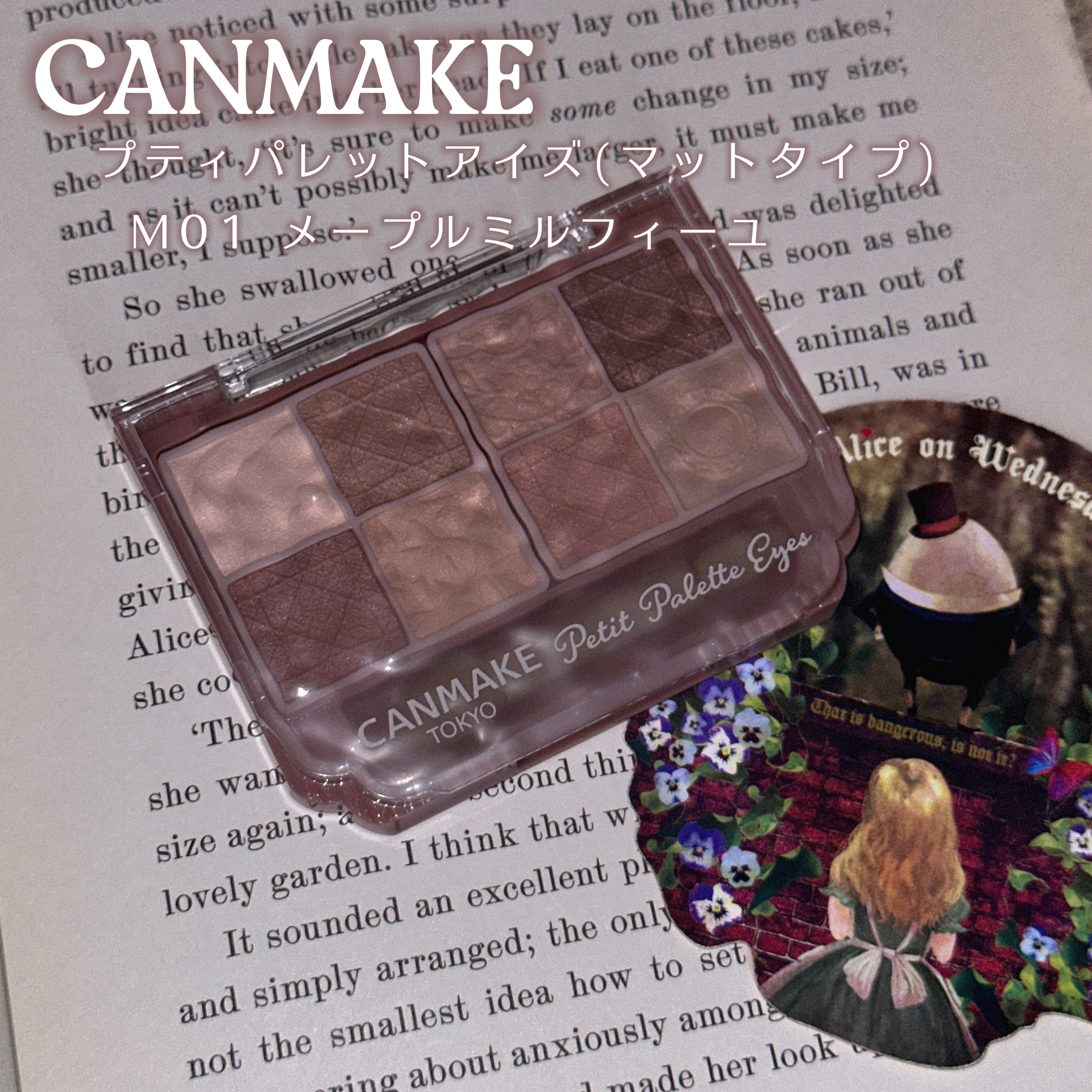 プティパレットアイズ（マットタイプ）/キャンメイク/パウダーアイシャドウを使ったクチコミ（2枚目）