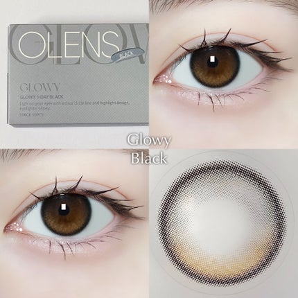 Glowy 1day/OLENS/ワンデー(1DAY)カラコンを使ったクチコミ(4枚目)