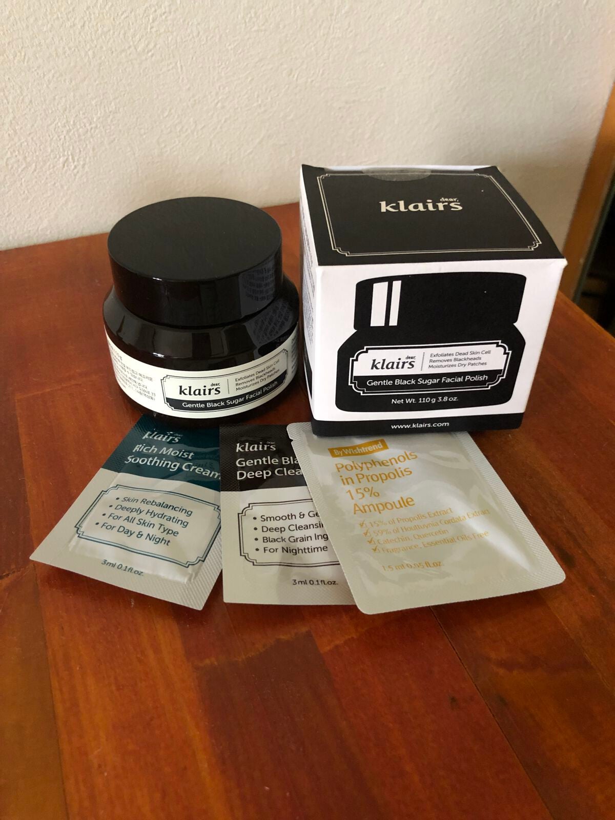 ジェントルブラックシュガーフェイシャルポリッシュ(110g)/Klairs/洗い流すパック・マスクを使ったクチコミ(1枚目)