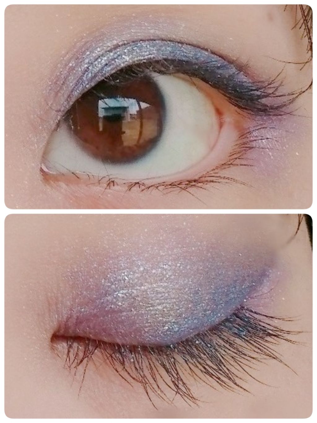 シャイニーシャドウ N/excel/単色アイシャドウを使ったクチコミ（3枚目）