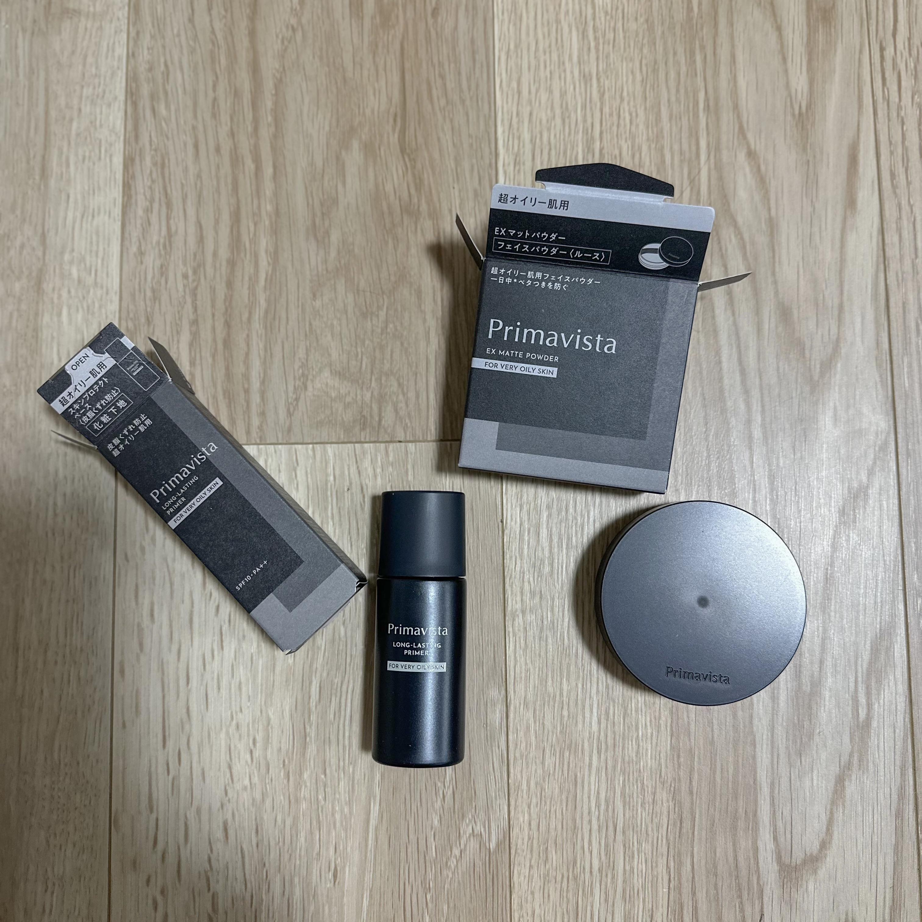 スキンプロテクトベース＜皮脂くずれ防止＞ 超オイリー肌用 本体25ml/プリマヴィスタ/化粧下地を使ったクチコミ（2枚目）