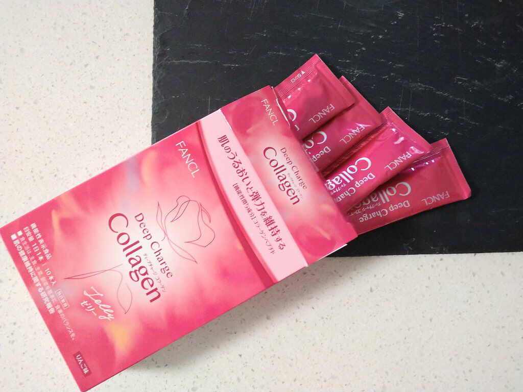 ディープチャージ  コラーゲン スティックゼリー/ファンケル/美容サプリメントを使ったクチコミ（1枚目）