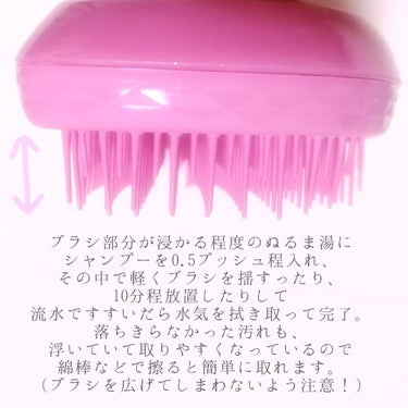 ザ・オリジナル ノーマル/TANGLE TEEZER/ヘアブラシを使ったクチコミ（3枚目）