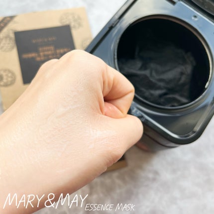 プレミアムイデベノンブラックベリーコンプレックスアンプルマスク/MARY&MAY/シートマスク・パックを使ったクチコミ(6枚目)