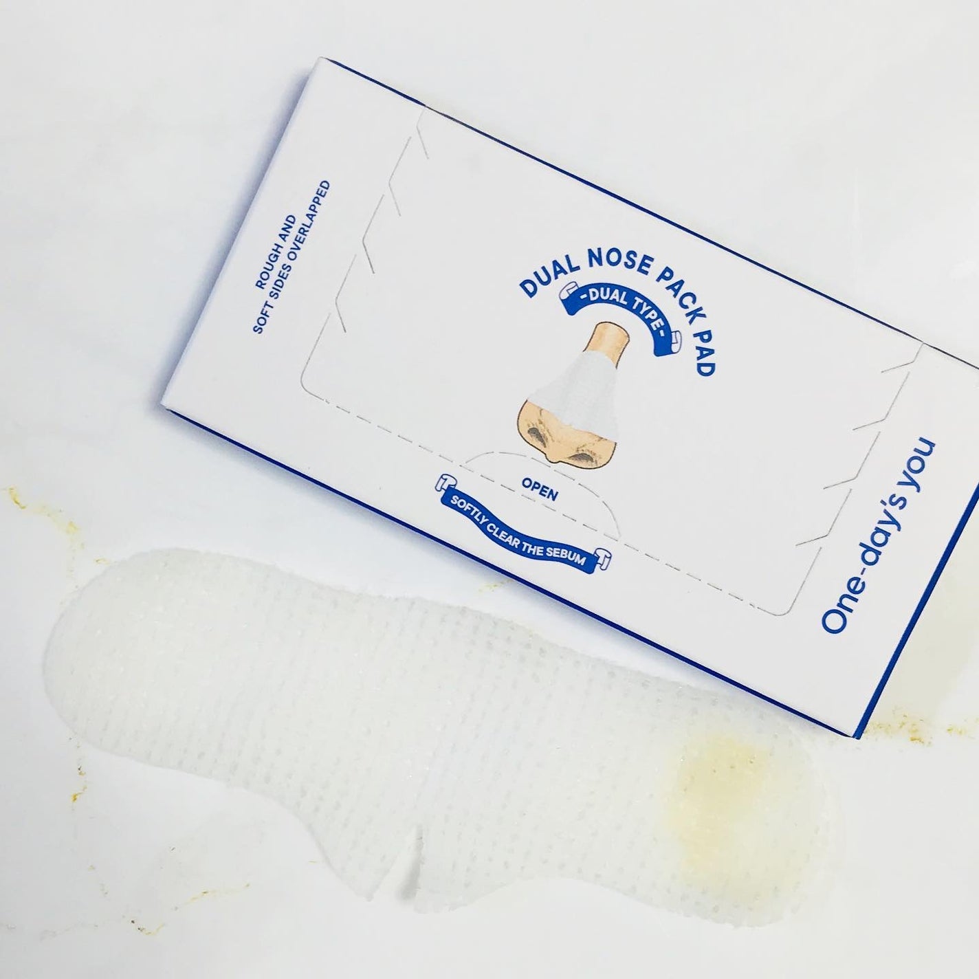 ノーモアブラックヘッド(ノーズピーリング)/One-day's you/スクラブ・ゴマージュを使ったクチコミ(4枚目)