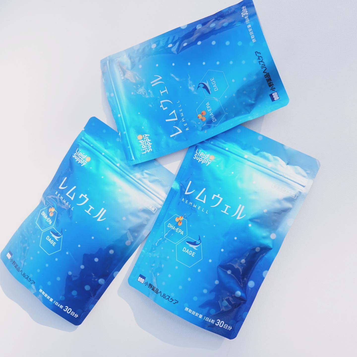 レムウェル/小野薬品ヘルスケア/健康サプリメントを使ったクチコミ（2枚目）