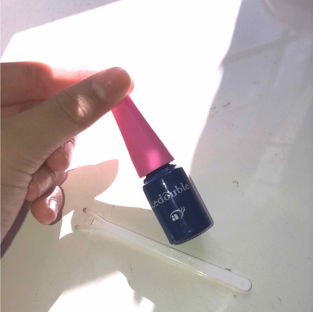 ゆうちんげーる on LIPS 「ルドゥーブルめちゃめちゃいいです!一重の私でもすぐ二重になれた..」(1枚目)