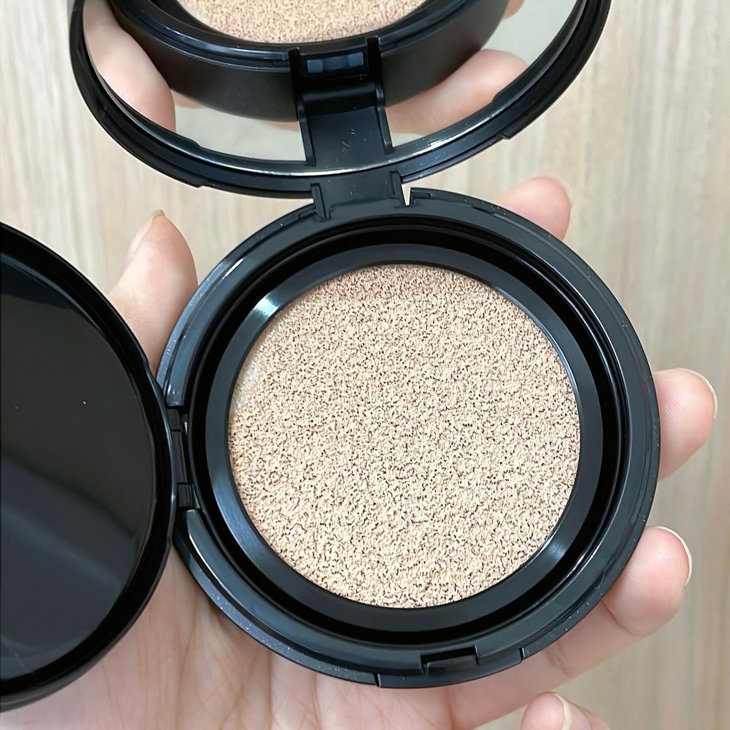 ベルベットジュエルクッション/BIVABOO/クッションファンデーションを使ったクチコミ(5枚目)