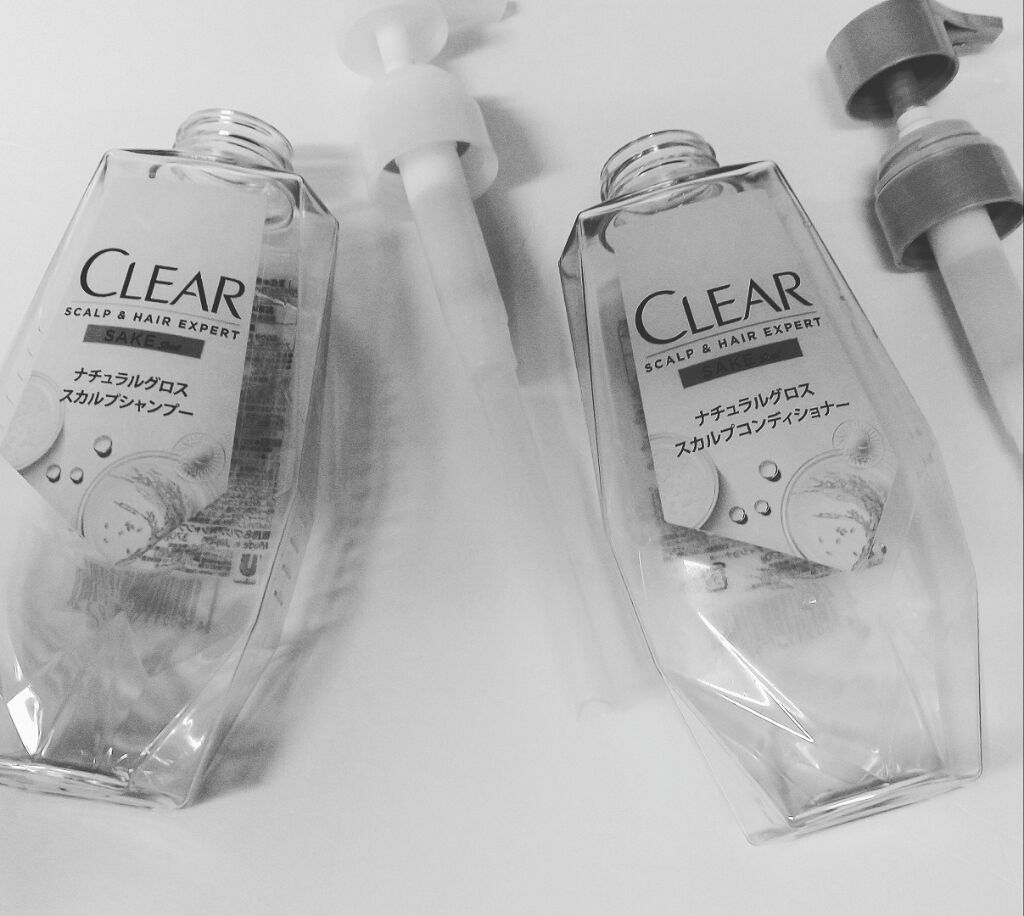 ナチュラルグロス スカルプシャンプー/コンディショナー/クリア/市販シャンプーを使ったクチコミ(1枚目)