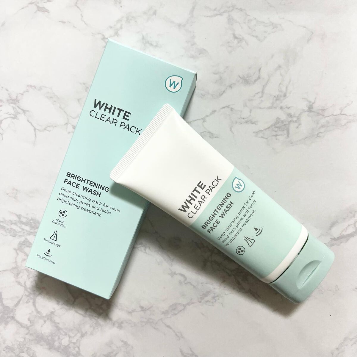 W・ホワイトクリアパック/ホワイピュア/洗い流すパック・マスクを使ったクチコミ（1枚目）