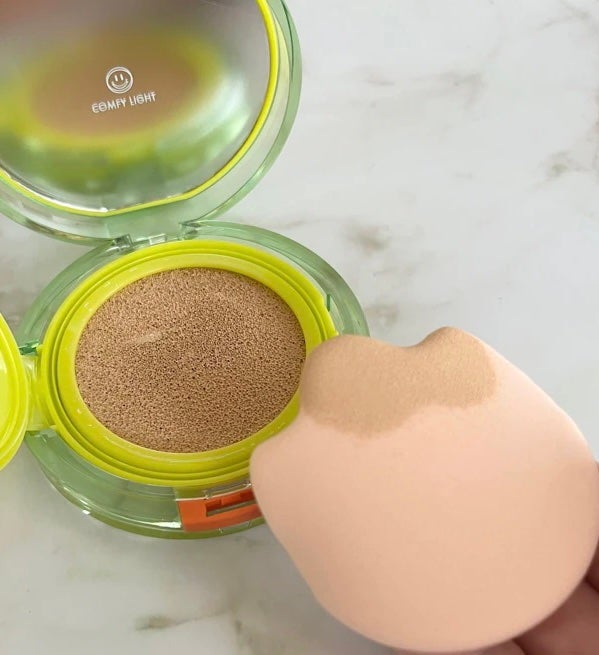 コンフィーライトクッション/LUNA/クッションファンデーションを使ったクチコミ(3枚目)