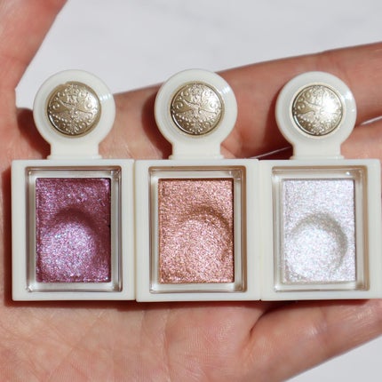 シャドーカスタマイズ (ブリリアントグリッター)/MAJOLICA MAJORCA/グリッターを使ったクチコミ(4枚目)