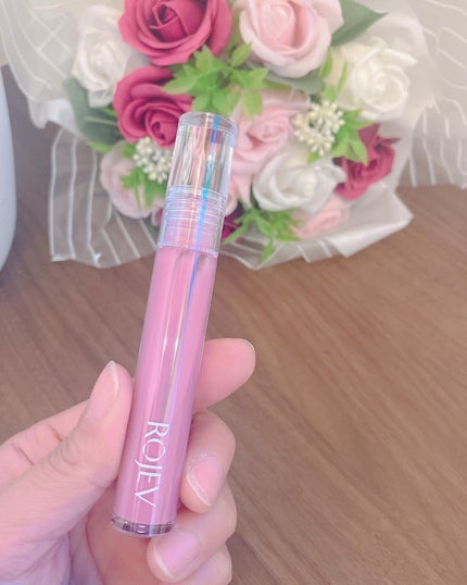 LIP PLUMPER GLAZE TINT/ROJEV/口紅を使ったクチコミ(6枚目)