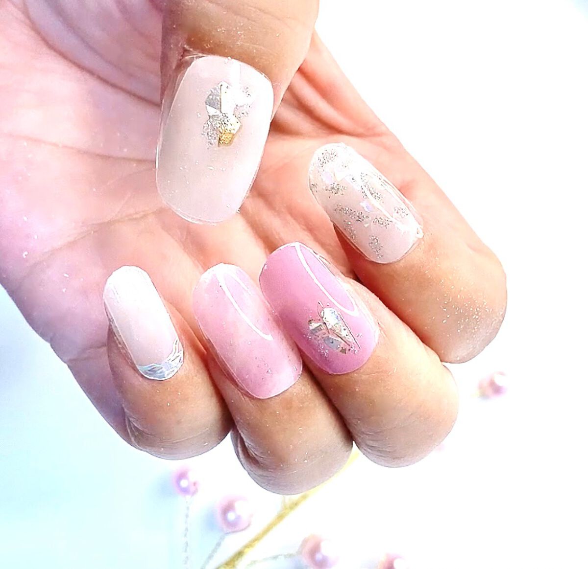 リアルジェルネイルシール/BEAUTY AVENUE/ネイルシールを使ったクチコミ（2枚目）