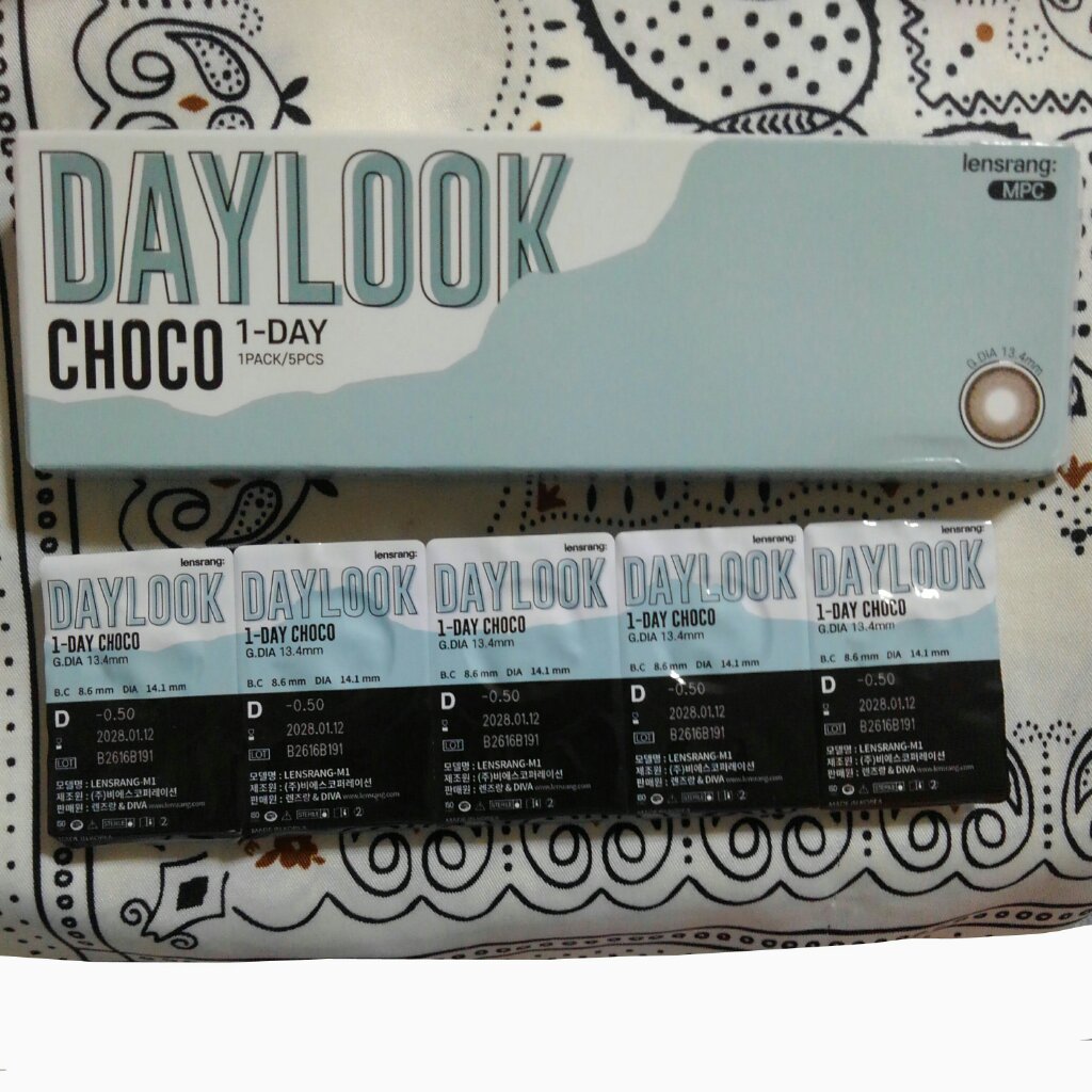 DAYLOOK 1DAY/LensRang/ワンデー（１DAY）カラコンを使ったクチコミ（2枚目）