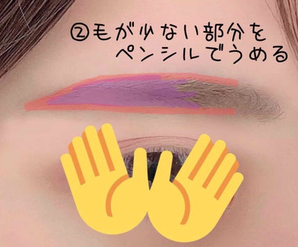 ダブルブロークリエーター (ペンシル)/マキアージュ/アイブロウペンシルを使ったクチコミ(5枚目)