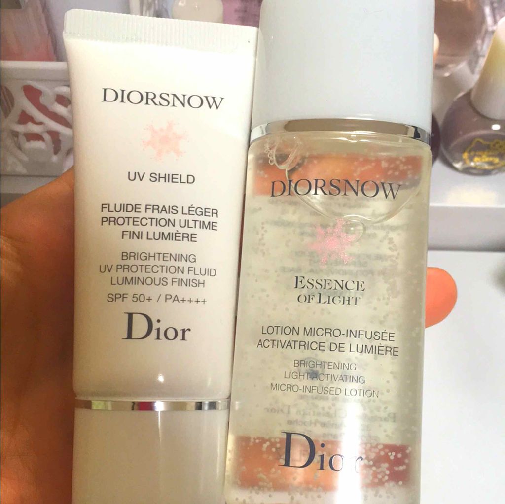 スノー ブライトニング UVプロテクション 50+/Dior/日焼け止め・UVケアを使ったクチコミ(2枚目)