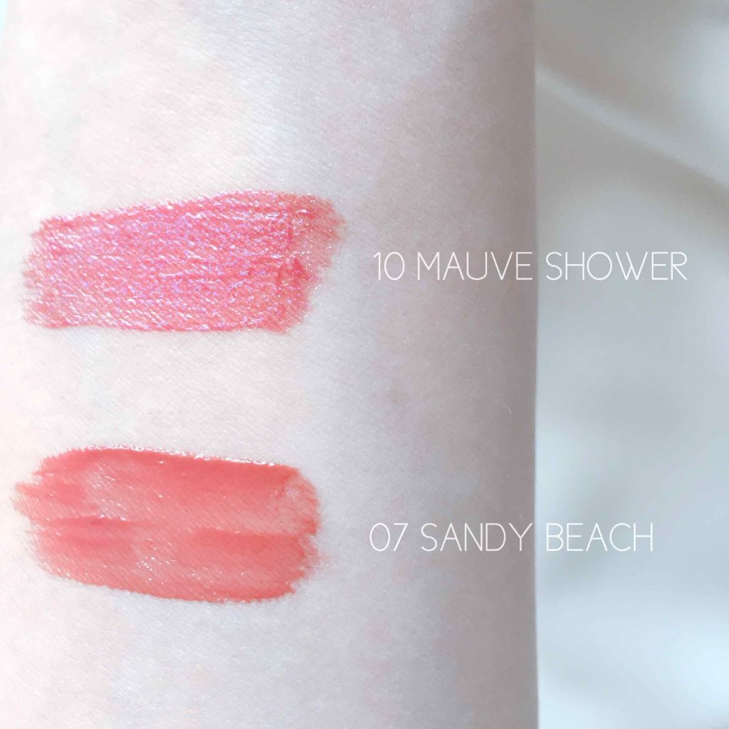 ベール ティント デューイ 07 SANDY BEACH/CLIO/口紅を使ったクチコミ（2枚目）