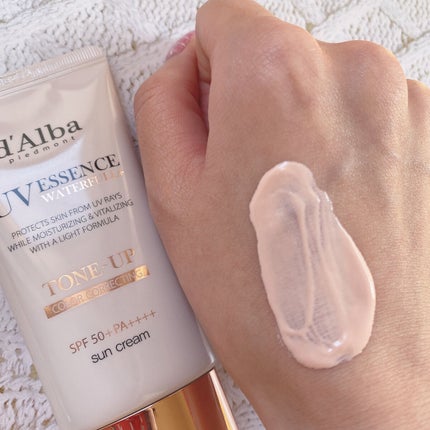 ウォータフルトーンアップサンクリーム/ダルバ/日焼け止めクリームを使ったクチコミ(2枚目)