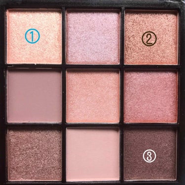 UR GLAM　BLOOMING EYE COLOR PALETTE/U R GLAM/アイシャドウパレットを使ったクチコミ（2枚目）