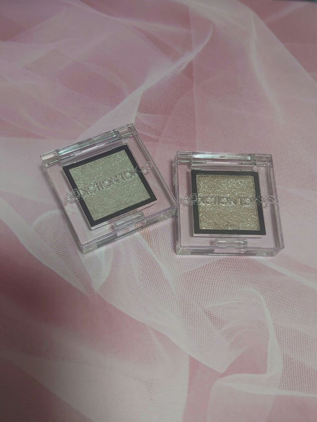 アディクション ザ アイシャドウ スパークル 002SP Icebox/ADDICTION/単色アイシャドウを使ったクチコミ（1枚目）