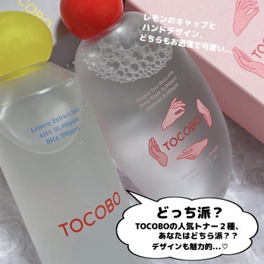 AHA BHA Lemon Toner/TOCOBO/化粧水を使ったクチコミ（2枚目）