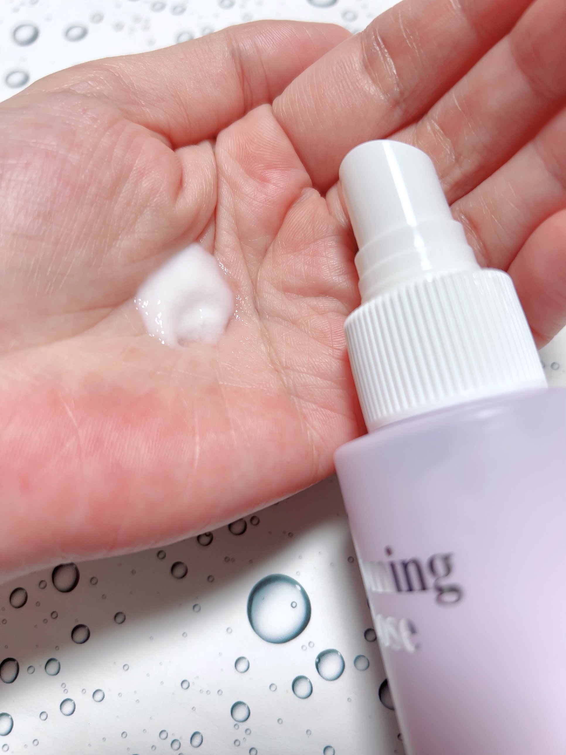 パフュームヘアパックインミスト Pink Breeze/Daleaf/アウトバストリートメントを使ったクチコミ（2枚目）