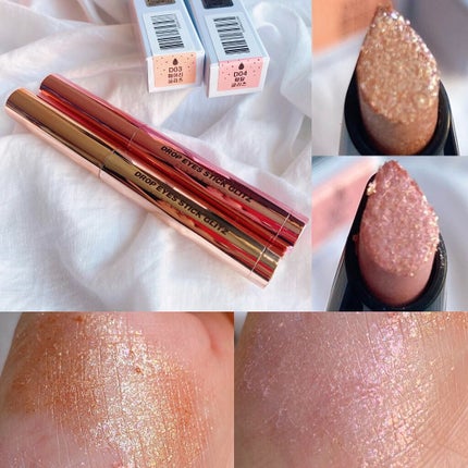 ドロップアイズスティックグリッツ/BLACK ROUGE/スティックアイシャドウを使ったクチコミ(1枚目)