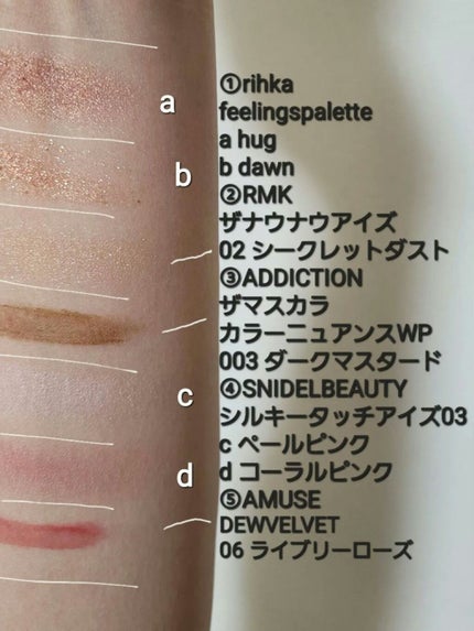 ザ ナウナウアイズ/RMK/単色アイシャドウを使ったクチコミ(4枚目)