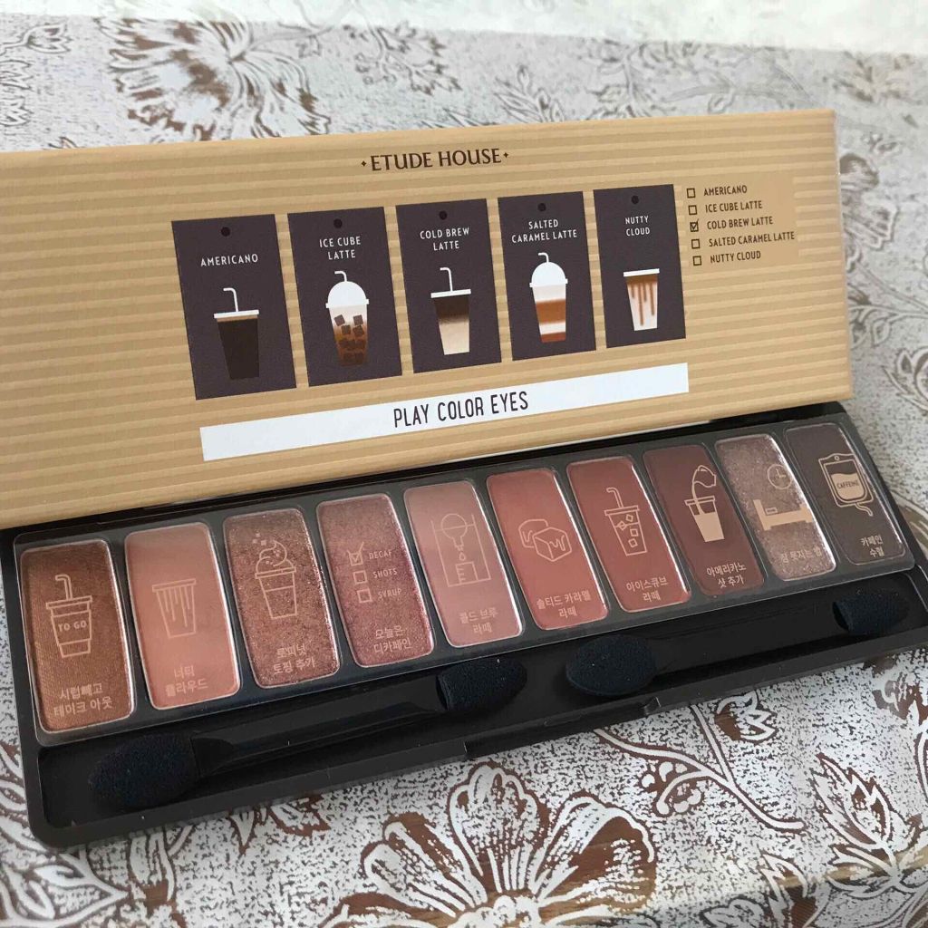 プレイカラー アイシャドウ/ETUDE/アイシャドウパレットを使ったクチコミ(4枚目)