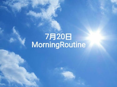 ONE STONE TWO BIRDS 洗顔だけじゃない＋パックもできる洗顔料のクチコミ「7月20日  〰MorningRoutine〰

──────────────────────.....」（1枚目）