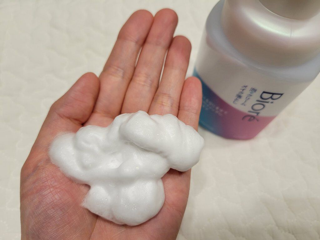 泡クリームメイク落とし/ビオレ/クレンジングクリームを使ったクチコミ（2枚目）