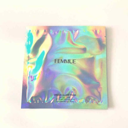 ドリームグロウマスクPF(ハリ・エイジングケア)/FEMMUE/シートマスク・パックを使ったクチコミ(1枚目)