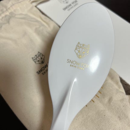 プレミアム FOXカッサ ヘアブラシ/SNOW FOX SKINCARE/ヘアブラシを使ったクチコミ(3枚目)