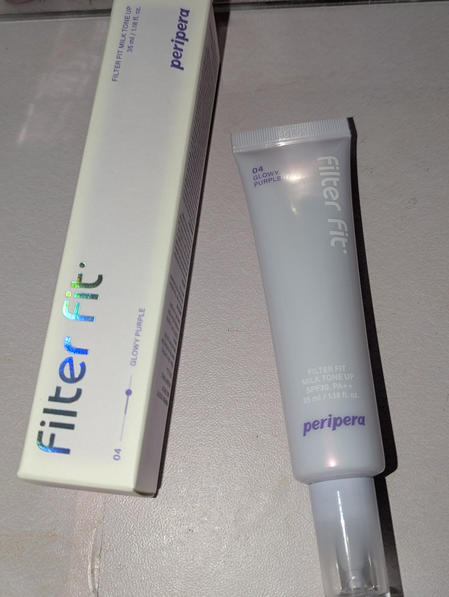 ミルク ブラー トーン アップ クリーム/PERIPERA/化粧下地を使ったクチコミ（2枚目）